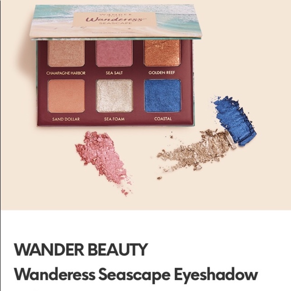 Wander beauty wanderess seascape eyeshadow palette